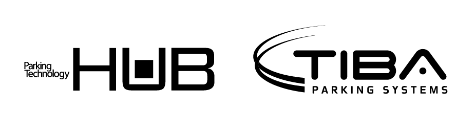 TIBA Parking Systems & HUB Parking Technology logo